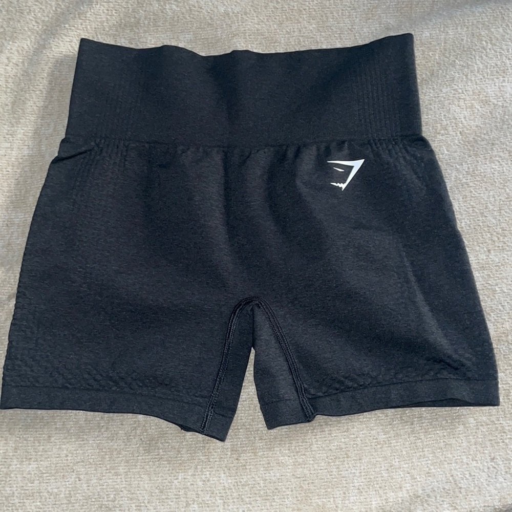Gymshark Vital Seamless 1.0 shorts in Black